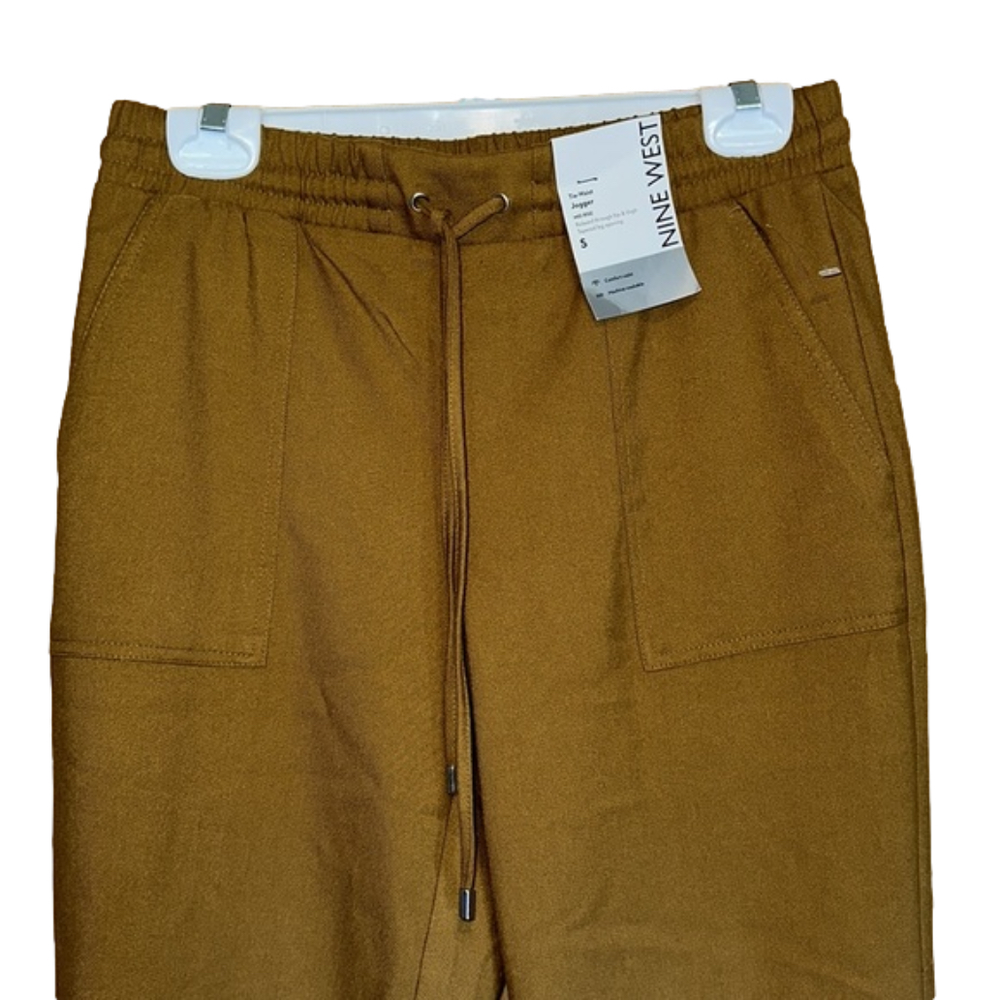 🍁 Mid rise tie waist jogger NWT - Picture 3 of 6